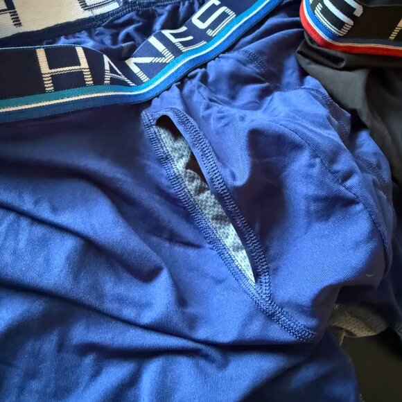 Men's Hanes Boxer Briefs - 4 Pack - Picture 3 of 5